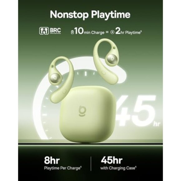 Baseus Eli Sport 2 Open-Ear Headphones Wireless Earbuds,Secure Earhook Sport Des - Picture 7 of 7